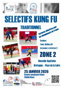 Affiche Sélectifs Kungfu 2026_Régionale zone 2